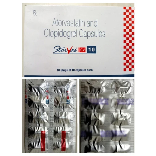 10 MG Atorvastatin And Clopidogren Capsules