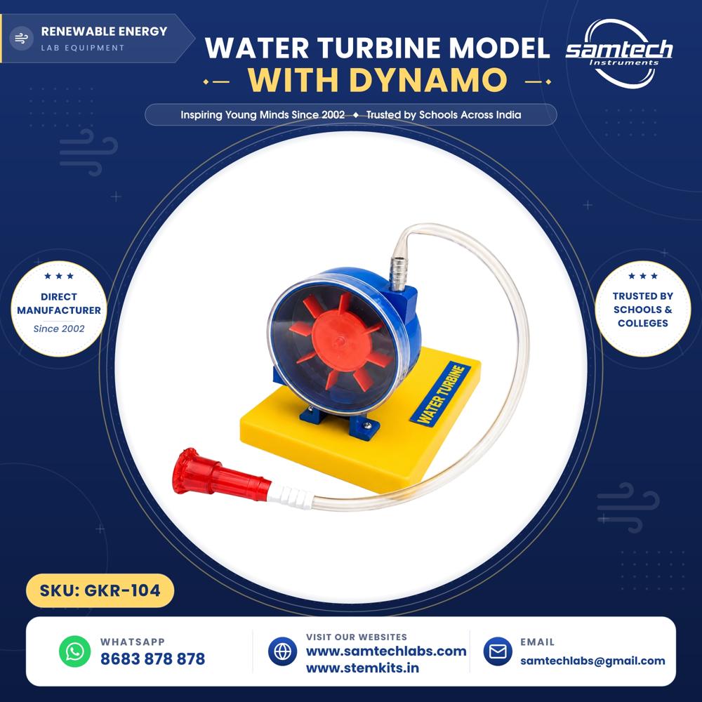 Water Turbine Model -With Dynamo