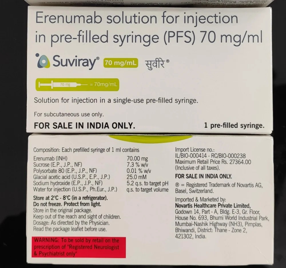 Suviray 70mg Injection