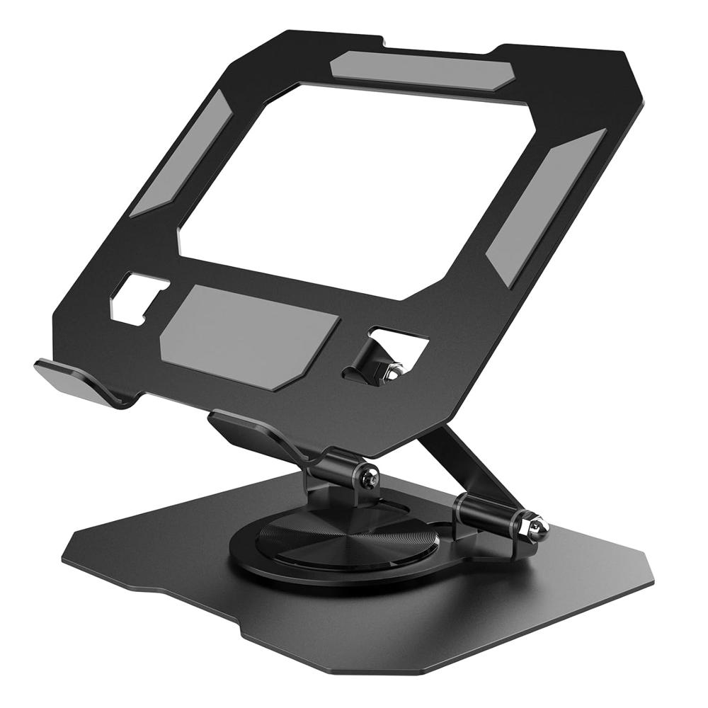 360 Rotating Aluminium Tablet & Mobile Stand Holder Adjustable Desktop Phone Stand