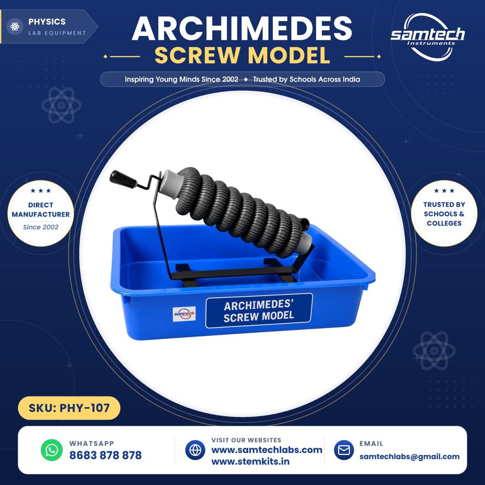 Archimedes Screw Model