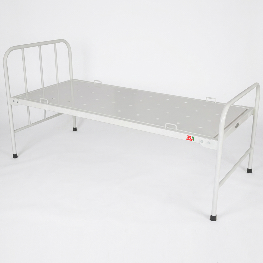 Hospital Bed - Metal, 6x4 Foot, White | Adjustable Positions, Electronic Controls, Mattress Compatibility, Wheels With Locks, Durable Frame