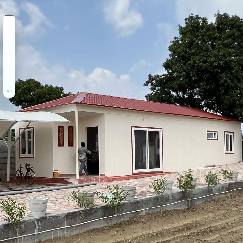 Prefabricated Container Home - Color: Brown