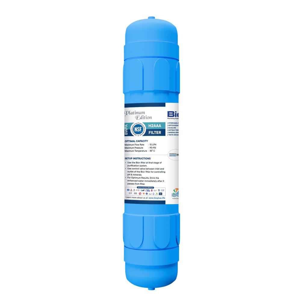 Bio+ H2Aaa Filter Blue 11 Inch (Pe) - Efficiency: 15000 Liter