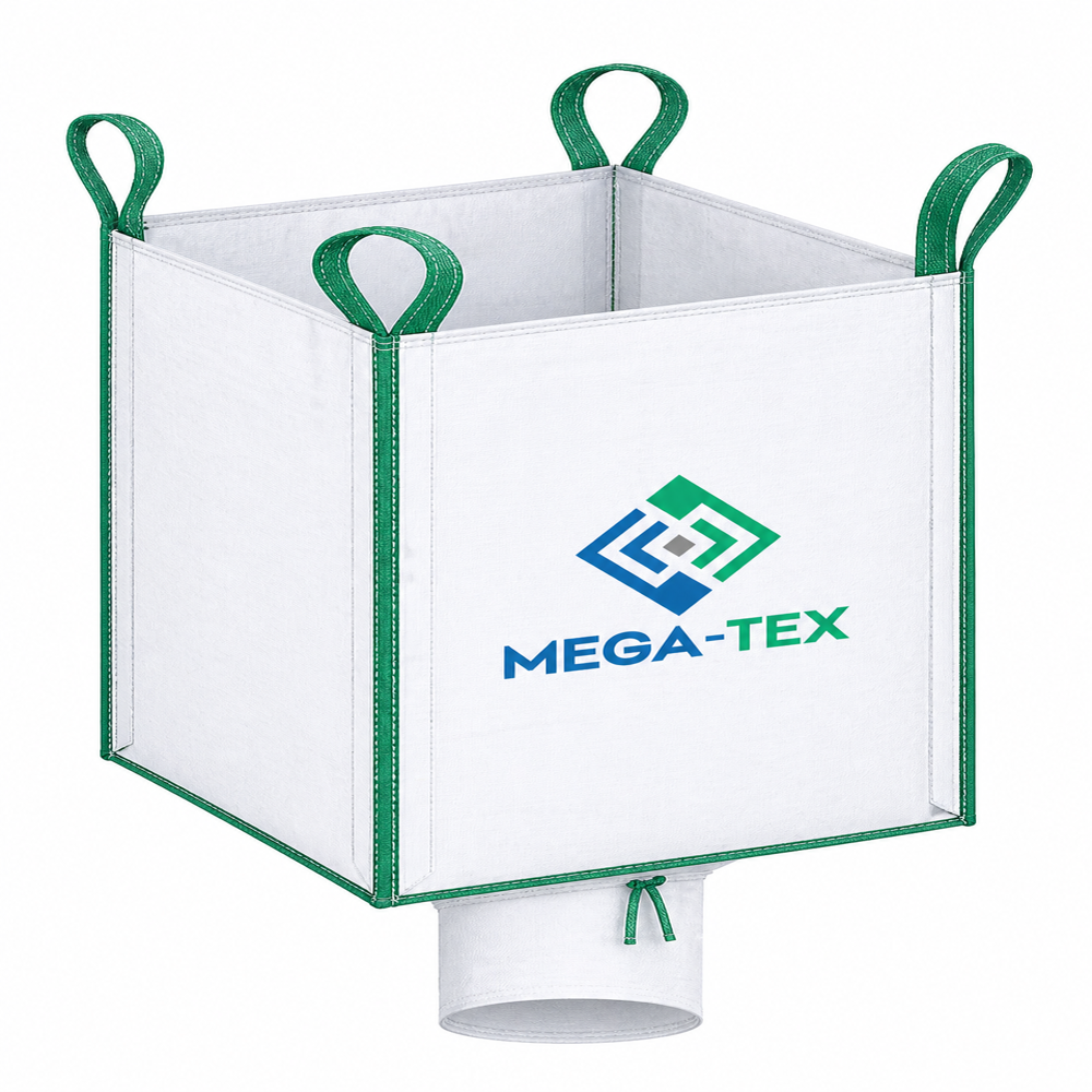 Bottom Spout Fibc Bulk Bags - Coating Type: Coated (pp/ldpe Lamination Available)