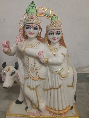 Marble Radha Krishna Jugal Jodi