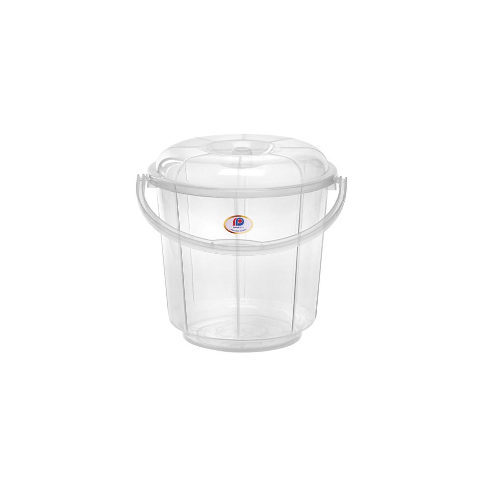 5 Ltr Plastic Designer Bucket - Hardness: Rigid