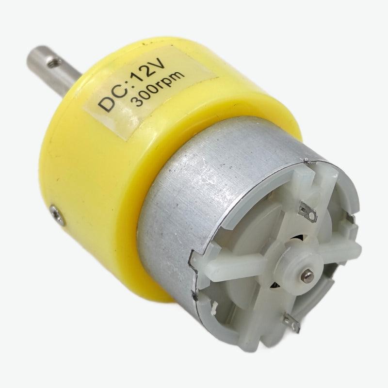 Dc Geared Motor 300 Rpm 12v