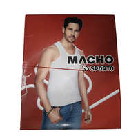 Macho Sporto White Vest