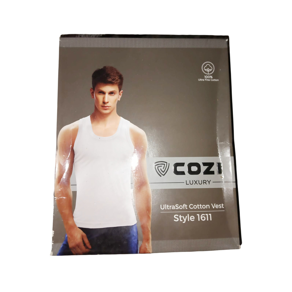 Cozi Luxury 1611 Ultrasoft Cotton Vest