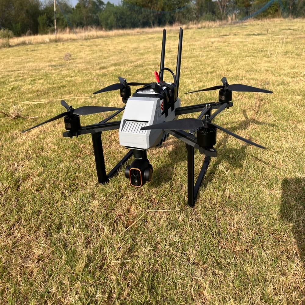 Day & Night Surveillance Drone | 35 Min Flight Time | 10 KM Range | Real-Time Aerial Monitoring
