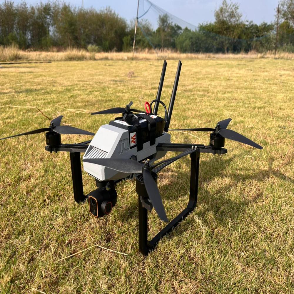 Day & Night Surveillance Drone | 35 Min Flight Time | 10 KM Range | Real-Time Aerial Monitoring
