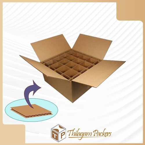 3 Ply Partition Corrugated Box