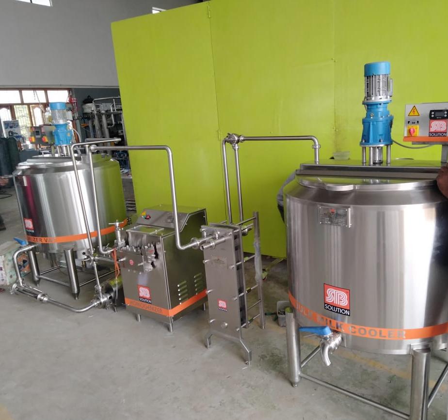 Milk Production Unit - Capacity: 100 - 1000 Ltr