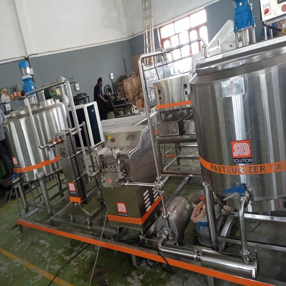 Milk Production Unit - Capacity: 100 - 1000 Ltr