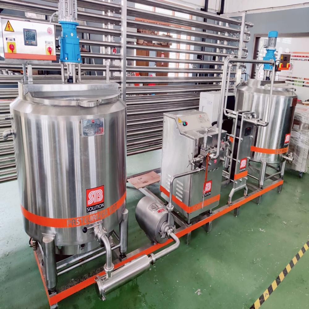 Milk Production Unit - Capacity: 100 - 1000 Ltr