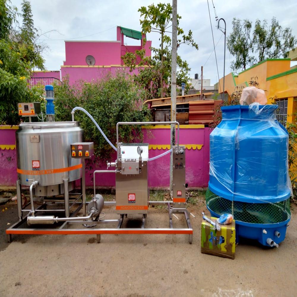 Milk Production Unit - Capacity: 100 - 1000 Ltr