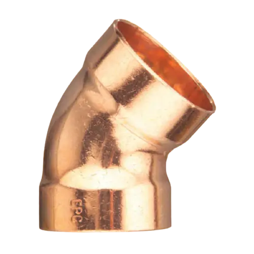 COPPER ELBOW 45 DEGREE