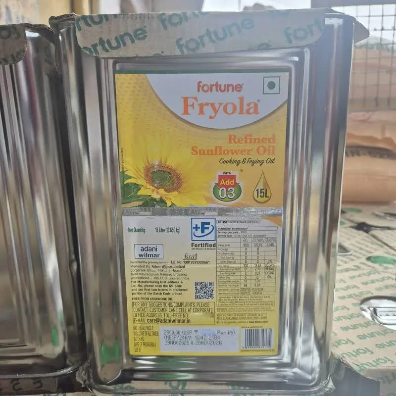 Fortune Refined Sunflower Oil