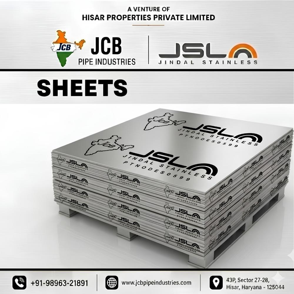 Jsl Stainless Sheet - Coating Type: Zinc (For Galvanized)