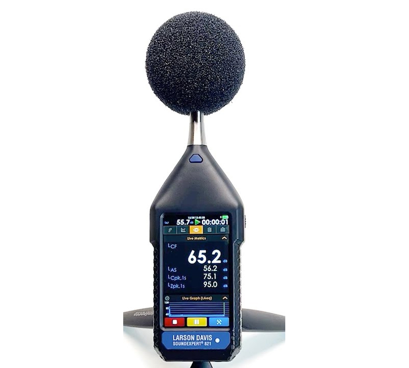 Sound expert sound level meter with octave CLASS-1