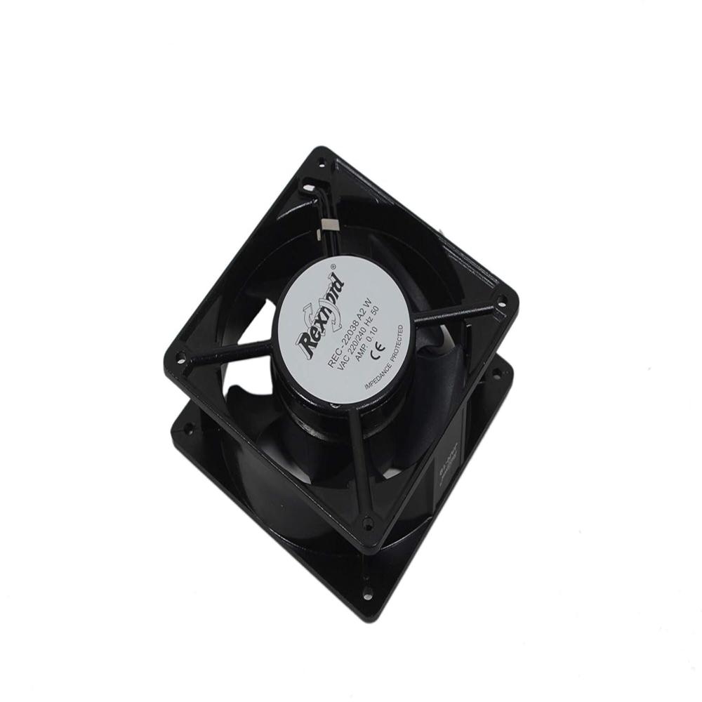 REXNORD REC-22038 A2 W 220V AC 0.10A 22038mm Ball Bearing Industrial Inverter Axial Cooling Fan
