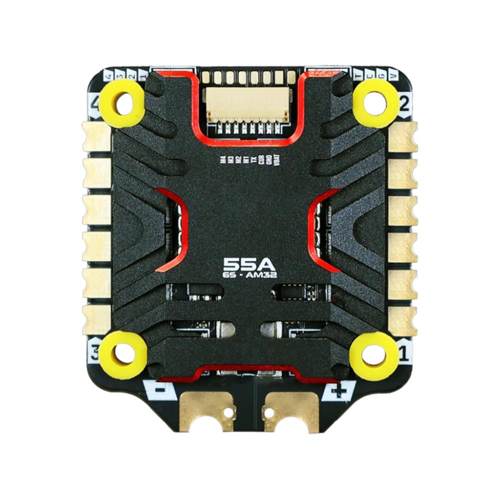 High Performance Drone Flight Stack F7 FC BOOST AM32 55A ESC