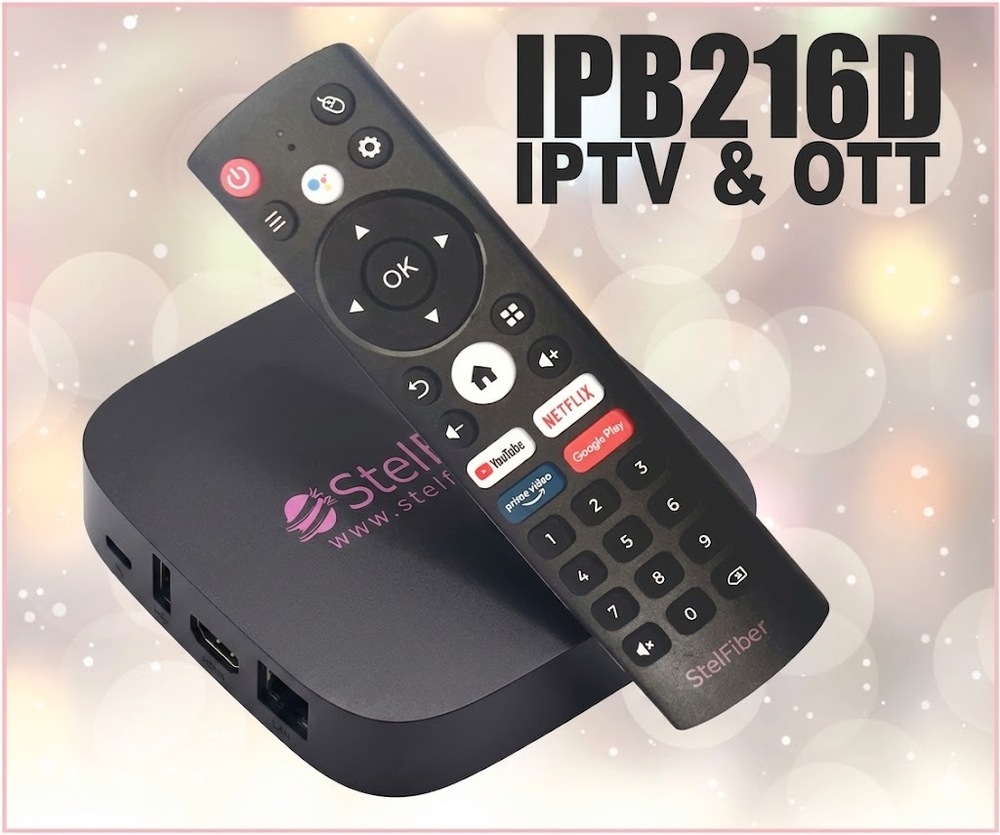 IPB216D IPTV And OTT Android Box