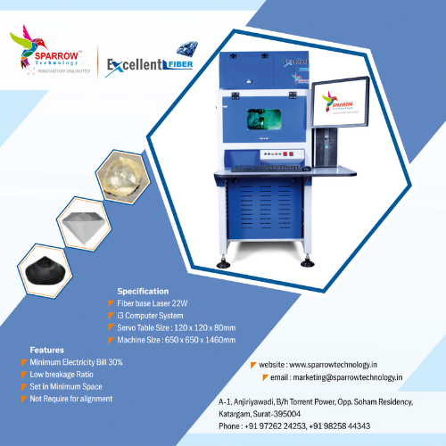 Fiber Diamond Cutting Machine