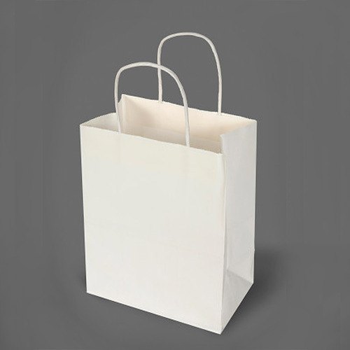 White Paper Shopping Bag
