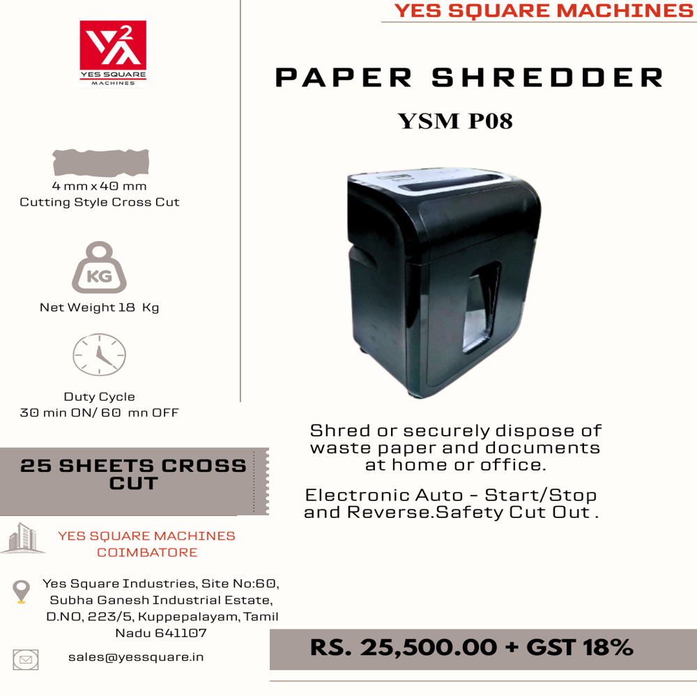 Mini Paper Shredder