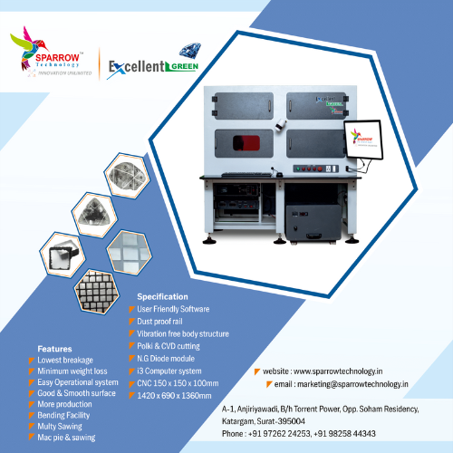 Mac Pi Multi Sawing Diamond Cutting Machine