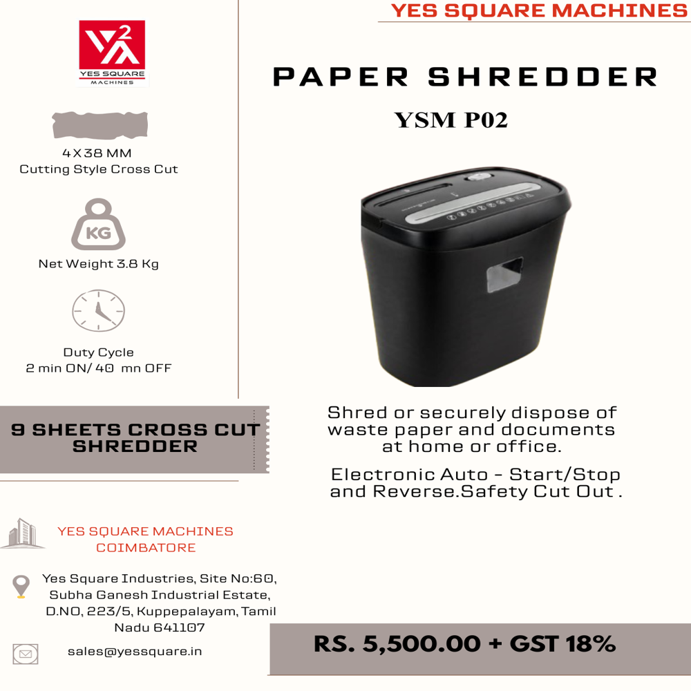 Office Use Paper Shredder