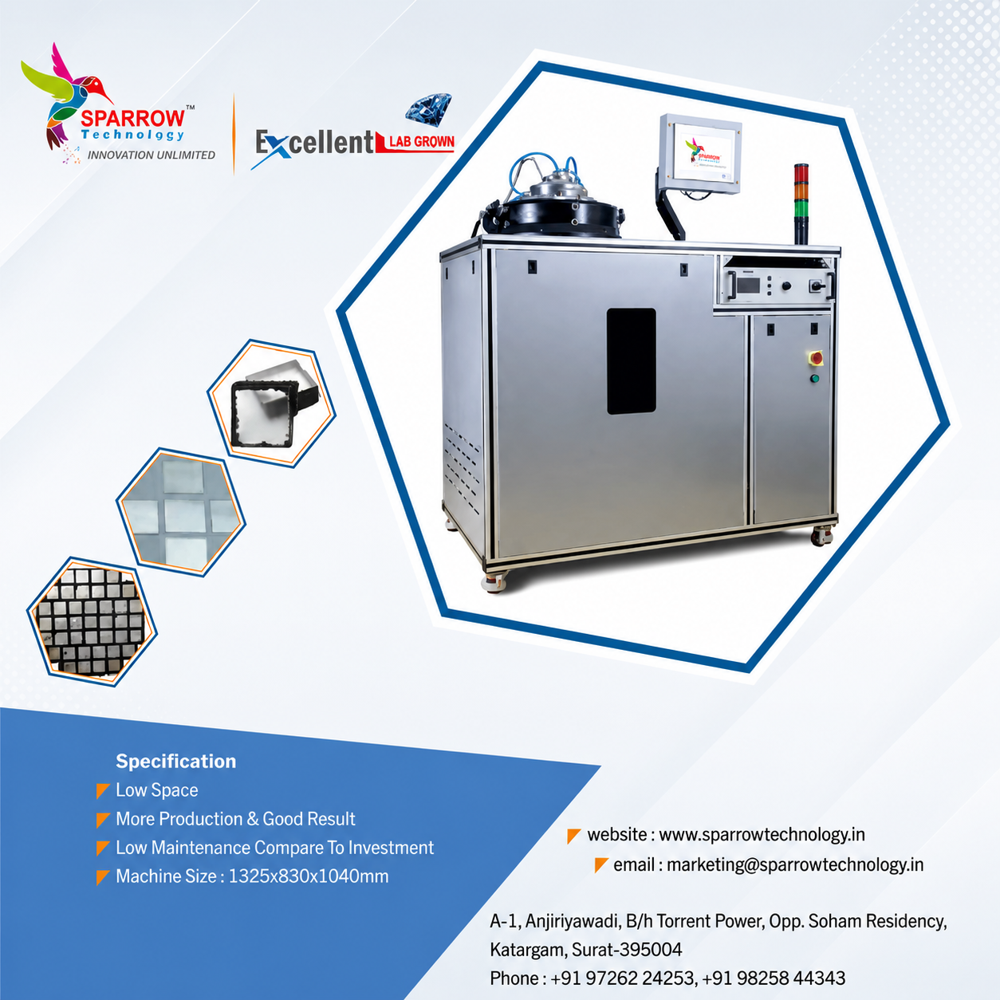 White MPCVD Diamond Machine