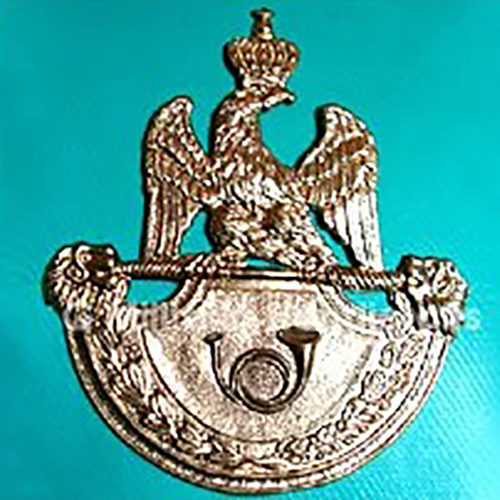 Code-G-197 French Brass Shako Plate