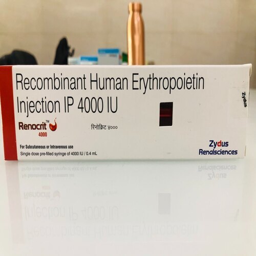 Renocrit Erythropoietin 4000 IU Injection, Epoetin Alfa Injection