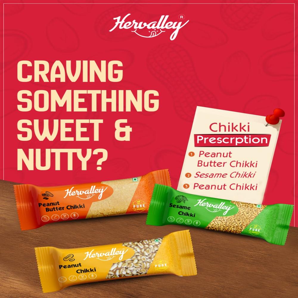 28g Hervalley Peanut Chikki