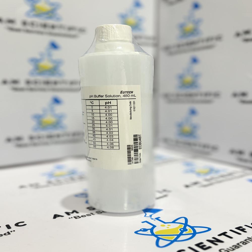 Eutech Ph 4.01 Buffer Solutions, 480ML