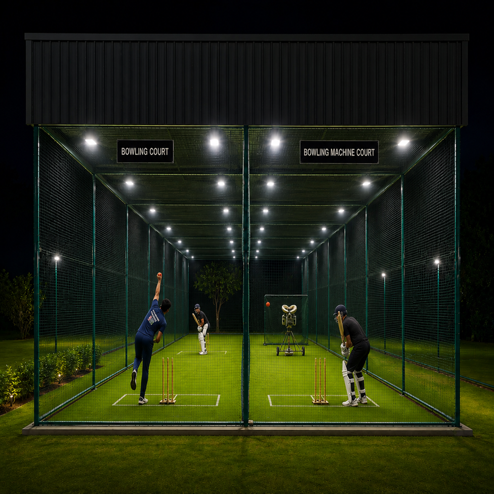 1.5mm Sports Cricket Nets 30mm
