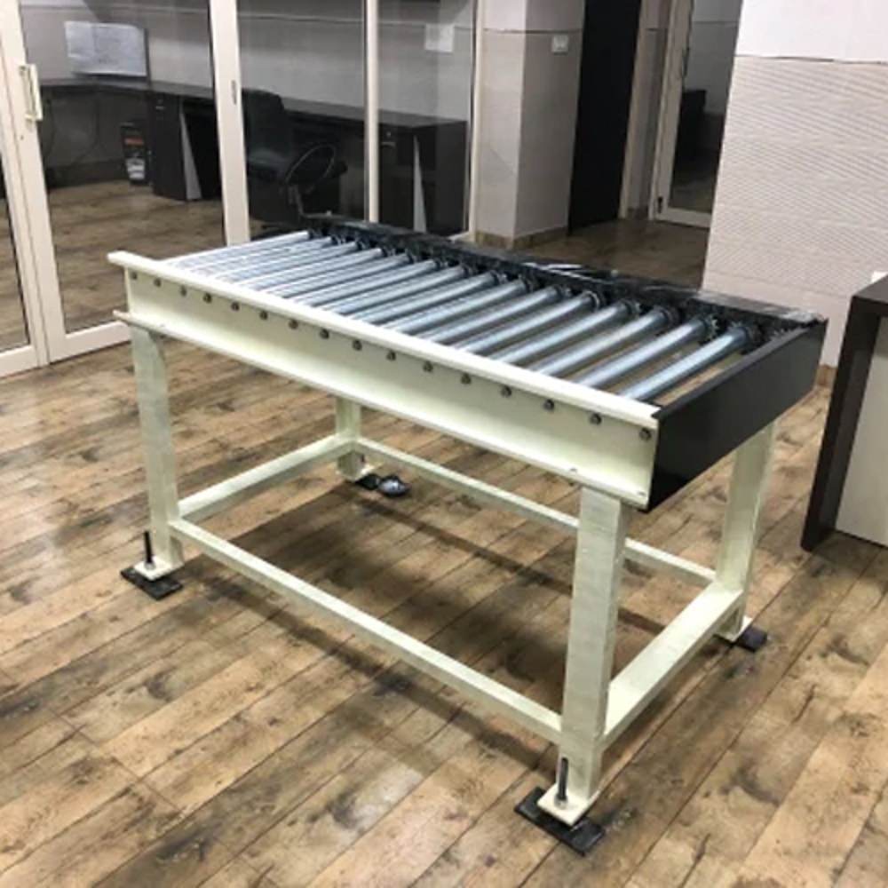 Roller Conveyors - Color: Silver