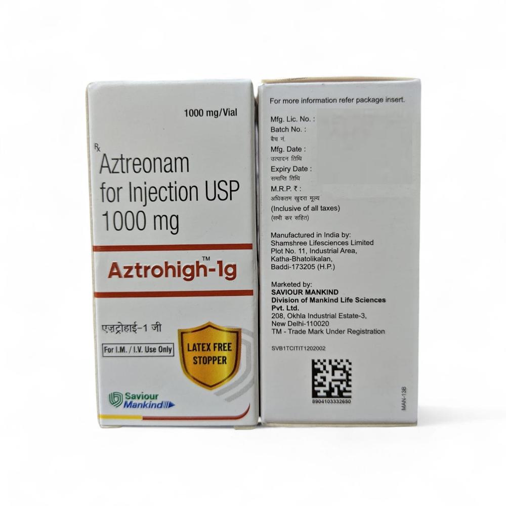 AZTROHIGH 1GM INJECTION