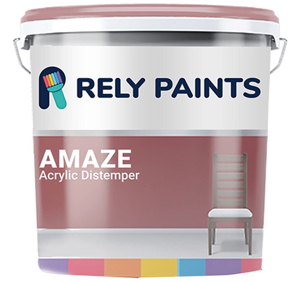 Amaze Acrylic Distemper - Application: Interior Walls And Ceilings