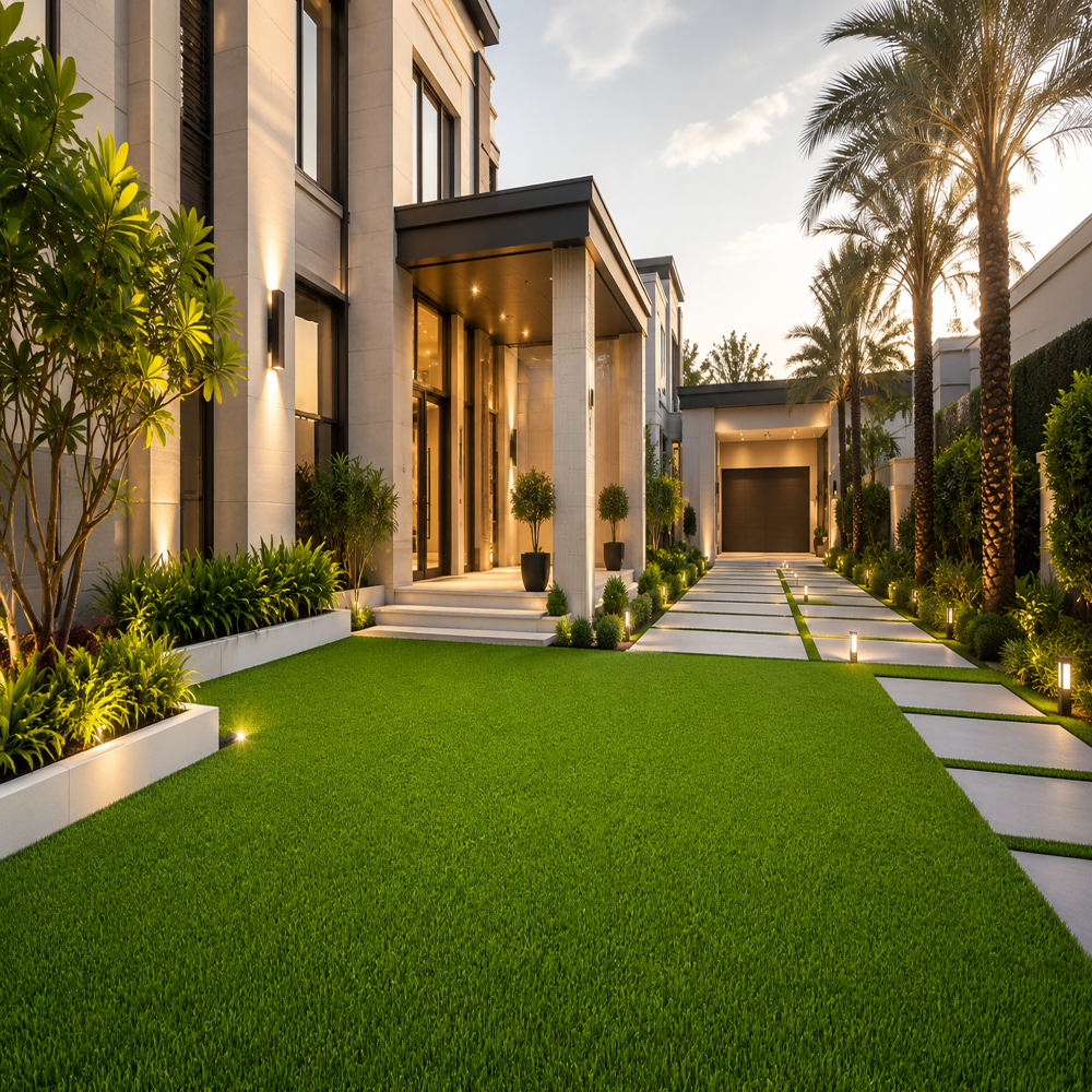40mm luxury artificial grass polyethylene