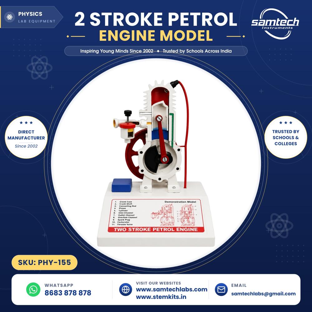 2 stroke petrol Engine Model