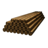 Brass Ingots (billet) - Color: Golden Yellow