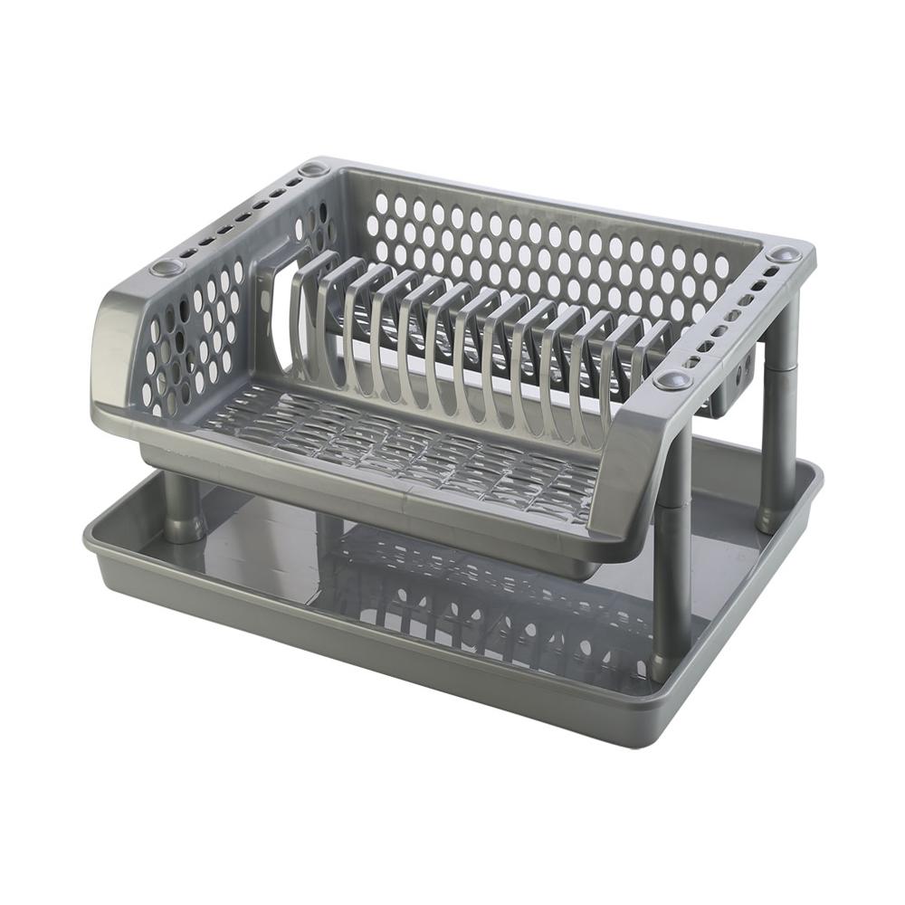 Dish Rack 1 Tier With Tray