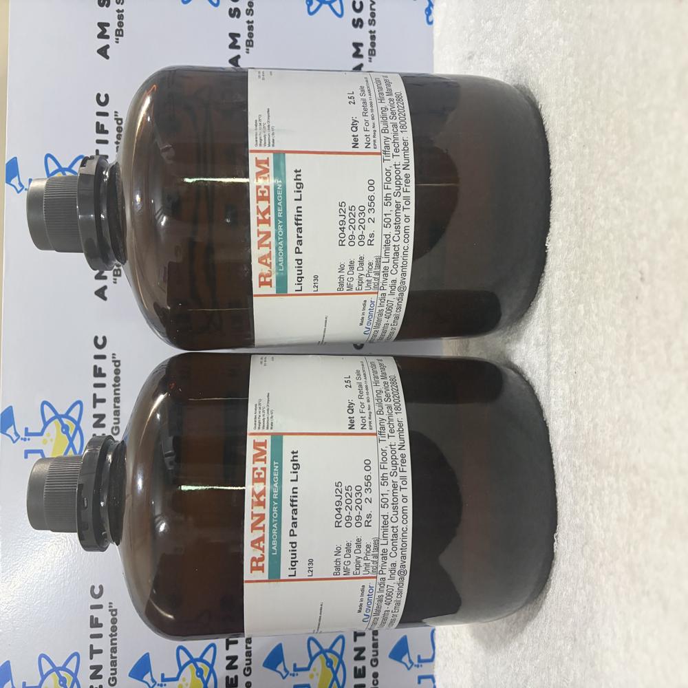 Liquid Paraffin Light Lr 25ltr - Application: Laboratory