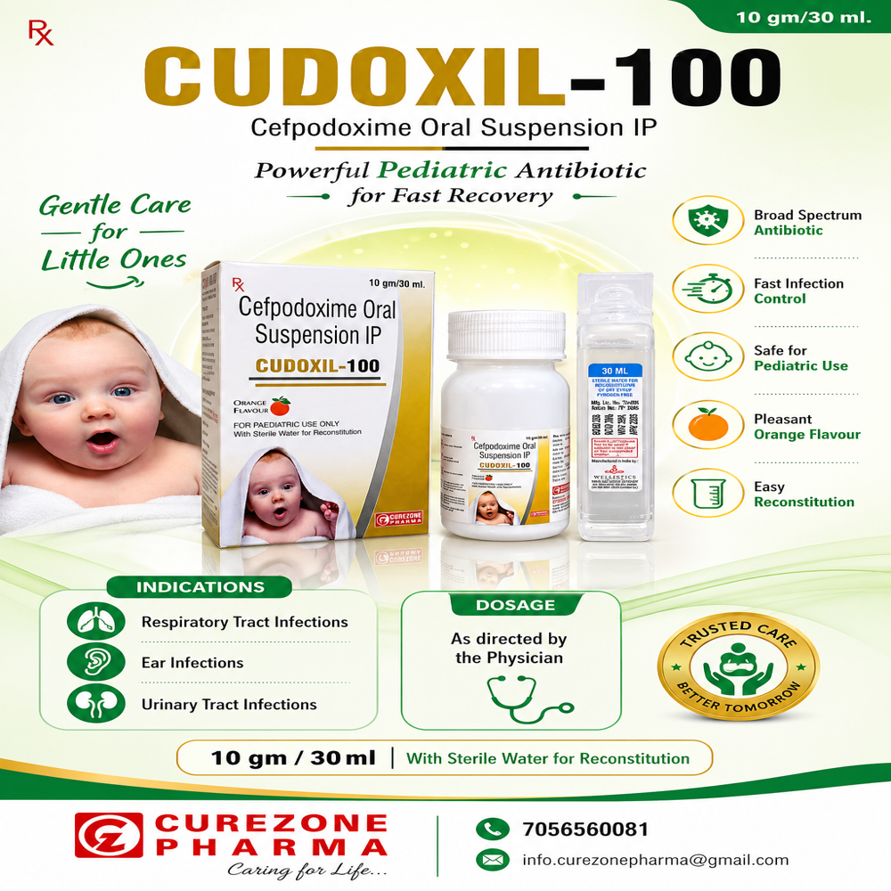 CUDOXIL 100 MG DRY SYP
