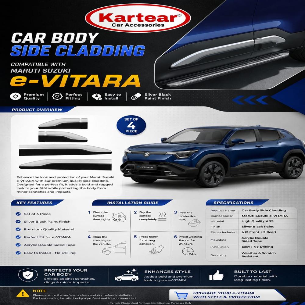 CAR BODY SIDE CLADDING