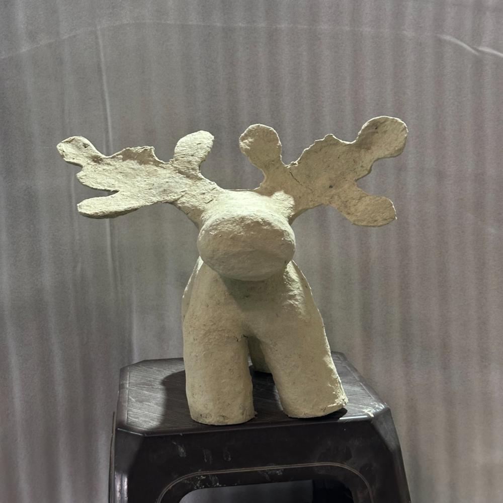 Paper Mache Decorative Elephant